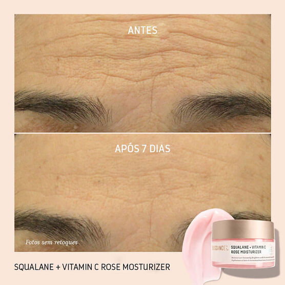 SQUALANE  + VITAMIN C ROSE MOISTURIZER